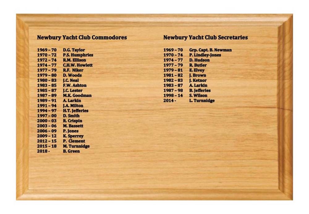 Newbury Yacht Club 50th Celebration Celebration photo book page 4